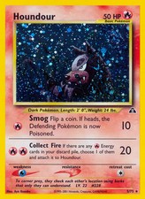 Houndour - 5/75 - Pokemon Neo Discovery Unlimited Holo Rare Card WOTC MP picture
