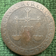 AH1299 1882 Zanzibar 1 Pysa Very Fine KM-1 Copper |  picture