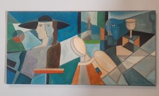 Acrylic Painting On Canvas (15 X 30)  Original Artwork By Artist New Finished picture