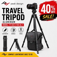 Peak Design Aluminum Travel Tripod open box sale in excellent condition complete picture
