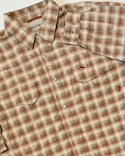 SIMMS  COR3- Fly Fishing Pearl Snap Western Shirt - Men's Outdoors Gorpcore - XL picture