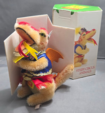 Vintage Steiff Golden Age of the Circus Fire Eater Dragon 1997 650475 #331 NIB picture