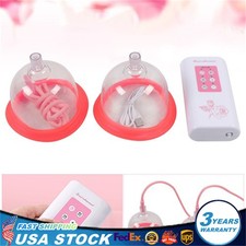 Electric Breast Enhancer Enlarger Massager Pump Vacuum Suction Enlargement B Cup picture