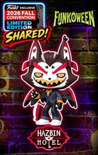 NYCC 2026 Funko Pop Hazbin Hotel Overlord Husk SHARED PRESALE w/ protector picture