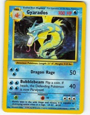 Gyarados - Holo - 6/102 Base Set - Pokémon TCG - 1999 picture