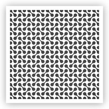 Pattern #22 Stencil - Choose a Size - Laser-Cut Reusable Plastic picture