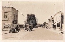 Street View Onekama MI Michigan 1925 RPPC Photo Postcard COPY picture