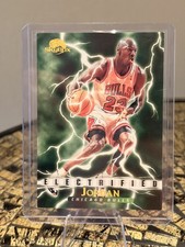 1995-1996 Skybox Premium Michael Jordan Electrified #278 Chicago Bulls picture