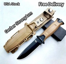 Gerber StrongArm Fixed Blade Knife Plain Edge - Coyote Brown - NEW picture