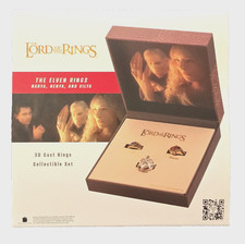 Lord of the Rings: Set of 3 Elven Rings (New, Unused) picture