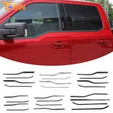 ✅for 2015-26 Ford F150 4X Door Window Sill Trim Molding Weatherstrip Decor Strip picture