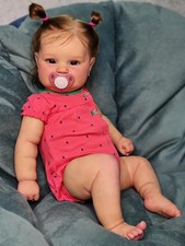 RXDOLL Anatomically Correct Baby Girl 20 inch Soft Vinyl Full Body Silicone Rebo picture