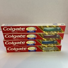 NOS Vtg 2006 Colgate Total Youth Toothbrush Triple Action - Pick Color picture