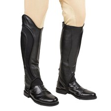 TuffRider Men's Derby Leather Half Chaps picture