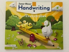Handwriting 2020 Grade K Kindergarten Student Workbook Zaner-Bloser No Writing picture