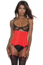 Coquette 3729 RED Timeless Elegance Waist Cincher picture