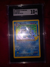 Pokemon TCG Blastoise 2/102 Base Set Holo Holo Rare SGC 10 Graded picture