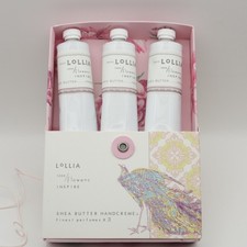 Lollia 1000 Flowers Shea Butter Handcreme1.5fl oz each Lot of 3 New Sealed picture