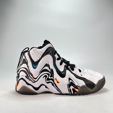 Reebok Kamikaze II Mid White Black Streetwear Sneakers FY6116 Men's Size 11.5 picture
