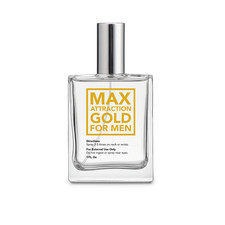 Max Attraction GOLD Pheromone Cologne for Men 1 oz Spray Aquatic Citrus picture