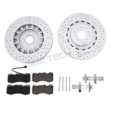 New Front Brake Pads Rotors For 2017-2020 Maserati Levante Quattroport 670037769 picture