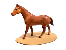 Vintage 1992 Kentucky Horse Park Geo Foal Ceramic Horse Figurine Original Tag picture