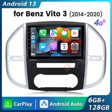 Android 13 4G Carplay Car Radio GPS For Mercedes Benz Metris W447 Vito 3 6+128GB picture