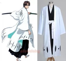 Bleach 5th Captain Aizen Sousuke Cosplay Costume Anime Halloween Event picture