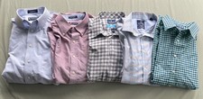 Stafford Coolmax Button Down Shirt 16-16.5 Mens Long Sleeve Lot Of 5 picture