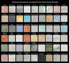 Natural Coarse Crushed Gemstone Powder For Jewelry Art Making For Fine Dust Sand picture