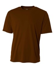 A4 Mens 100% Polyester Short Sleeve Cooling Performance Stylish Tshirt - N3142 picture