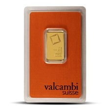 10 Gram Valcambi Gold Bar (New w/ Assay) picture