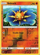 Solrock 69/147 - REVERSE HOLO - SM - Burning Shadows - NM picture