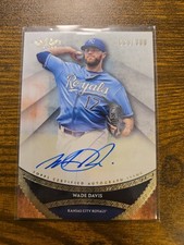 2017 Topps Tier One Autographs Wade Davis #PPA-WDV /300 Royals picture