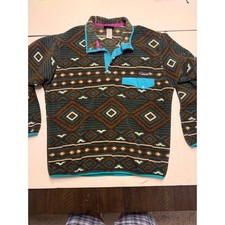 Patagonia Synchilla Snap-T Fleece Pullover Mens Medium Geometric Southwestern picture