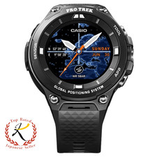 CASIO PRO TREK Smart WSD-F20-BK GPS Android Wear Wi-Fi Bluetooth Smart Watch picture