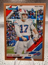 2019 Panini Donruss - Josh Allen #33 V Photo Variations Press Proof Bronze picture