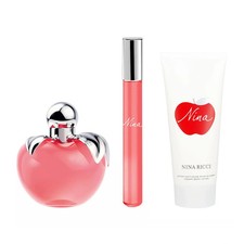Nina Ricci Nina 3 Pcs Set For Women: 2.7 Eau De Toilette Spray picture
