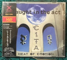 caught in the act / heat of emotion / japan cd / zero corp / uncut obi picture
