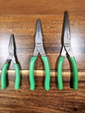 *NEW* Snap On Tools 95ACF / 96ACF/ 97ACF Green Comfort Grip Needle Nose Pliers picture