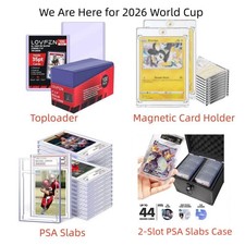 25/100/400/1000 3x4 Toploader, Graded PSA Slabs Card Holder For 35pt Pokémon TCG picture