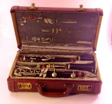 Vintage Noblet Paris Clarinet Model 40 Serial #4198 (late 1940s/early 1950s) picture