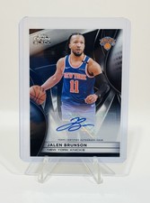 2025-26 Topps Chrome Black Jalen Brunson Auto Autograph #AU-JB Knicks picture