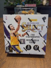24-25 panini select basketball hobby box picture