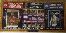 RARE '24 EPIC Mystery Box 1987 Michael Jordan Fleer? 1 Caitlin Clark #RC PER BOX picture
