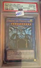 Konami YuGiOh Yu-Gi-Oh Obelisk the Tormentor LC01-EN001 LE Foil PSA 10 2010 GEM picture