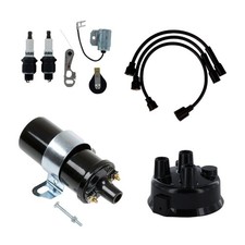Ignition Tune Up Kit & 6V Coil Fits John Deere M MT 40 320 330 420 430 440 picture