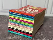 Garfield Book Lot 1-13 Complete Vintage 1st Printings Jim Davis 10 First Prints picture