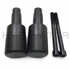 Motorcycle A Pair Frame Sliders For Suzuki 2008-2012 Hayabusa GSXR 1300 Black picture