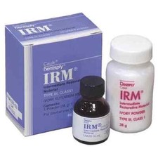 Dentsply IRM Kit Powder 38g + liquid 14mL Standard Package (Ivory) picture